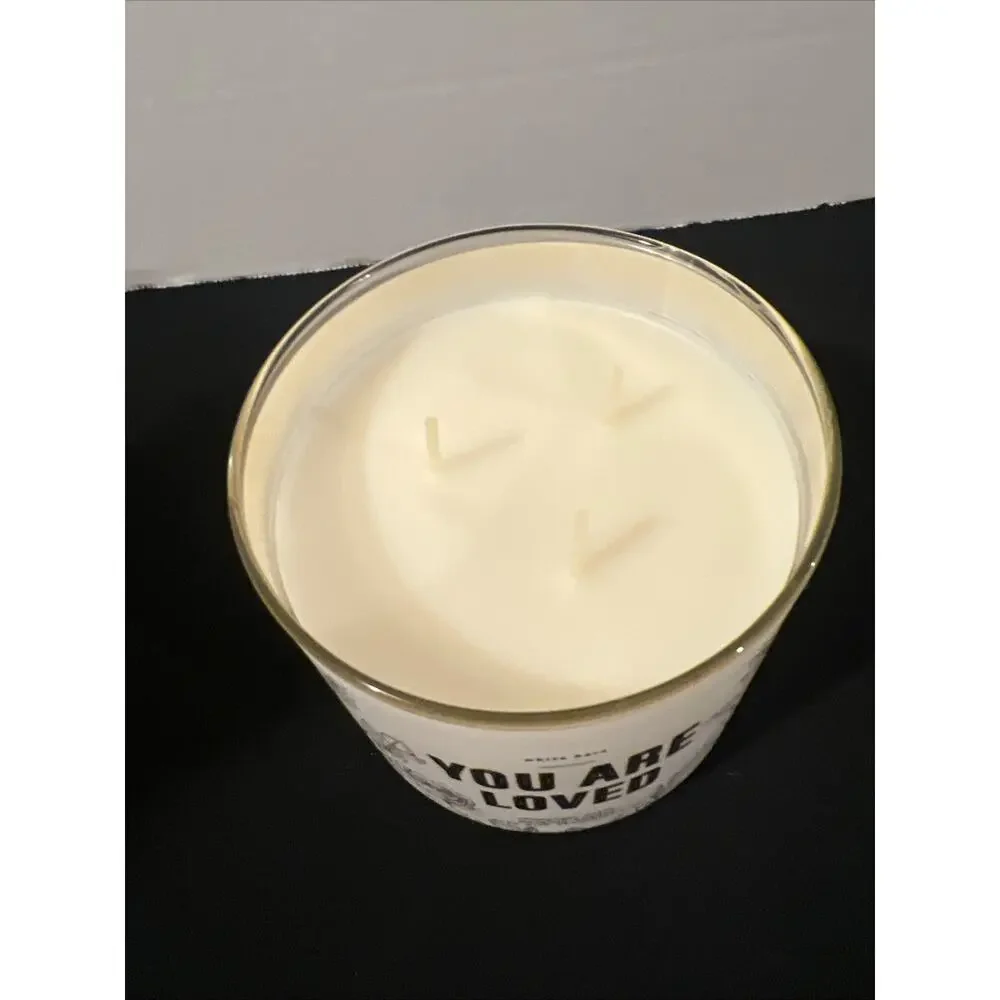 Bath & Body Works YOU ARE LOVED - CHAMPAGNE TOAST 3 Wick 14.5 Oz Read